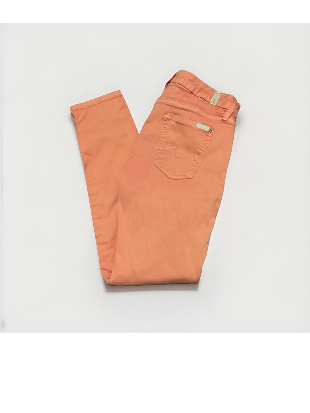 7 For All Mankind Coral High Waist Ankle Skinny Jeans Women’s Size 30
